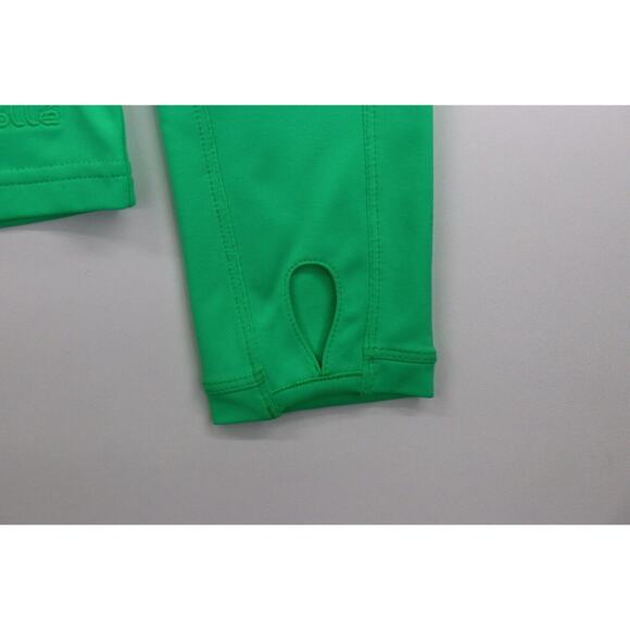 Bolle Tennis Golf Women's Long Sleeve Athletic Top Size Medium Black Green White - Picture 5 of 9